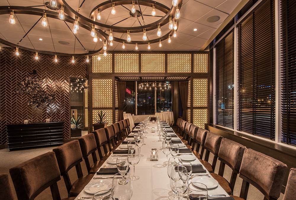 boston - private dining - one long table