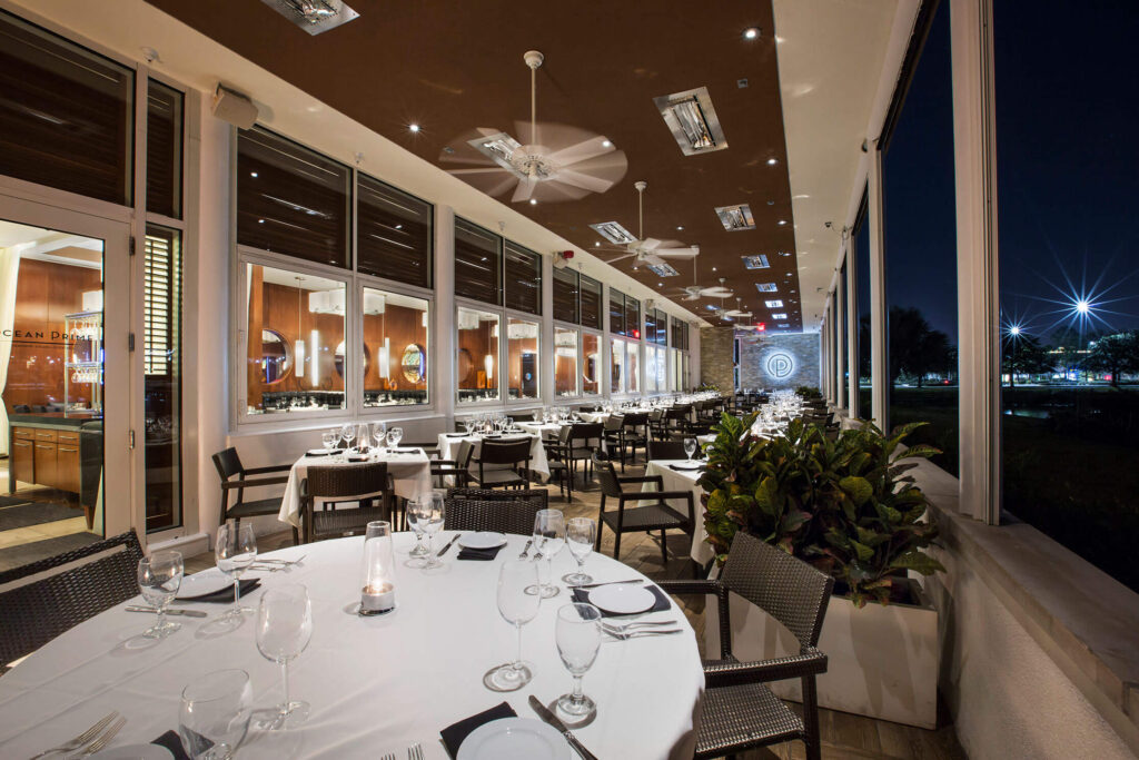 Tampa Ocean Prime Exterior Dining