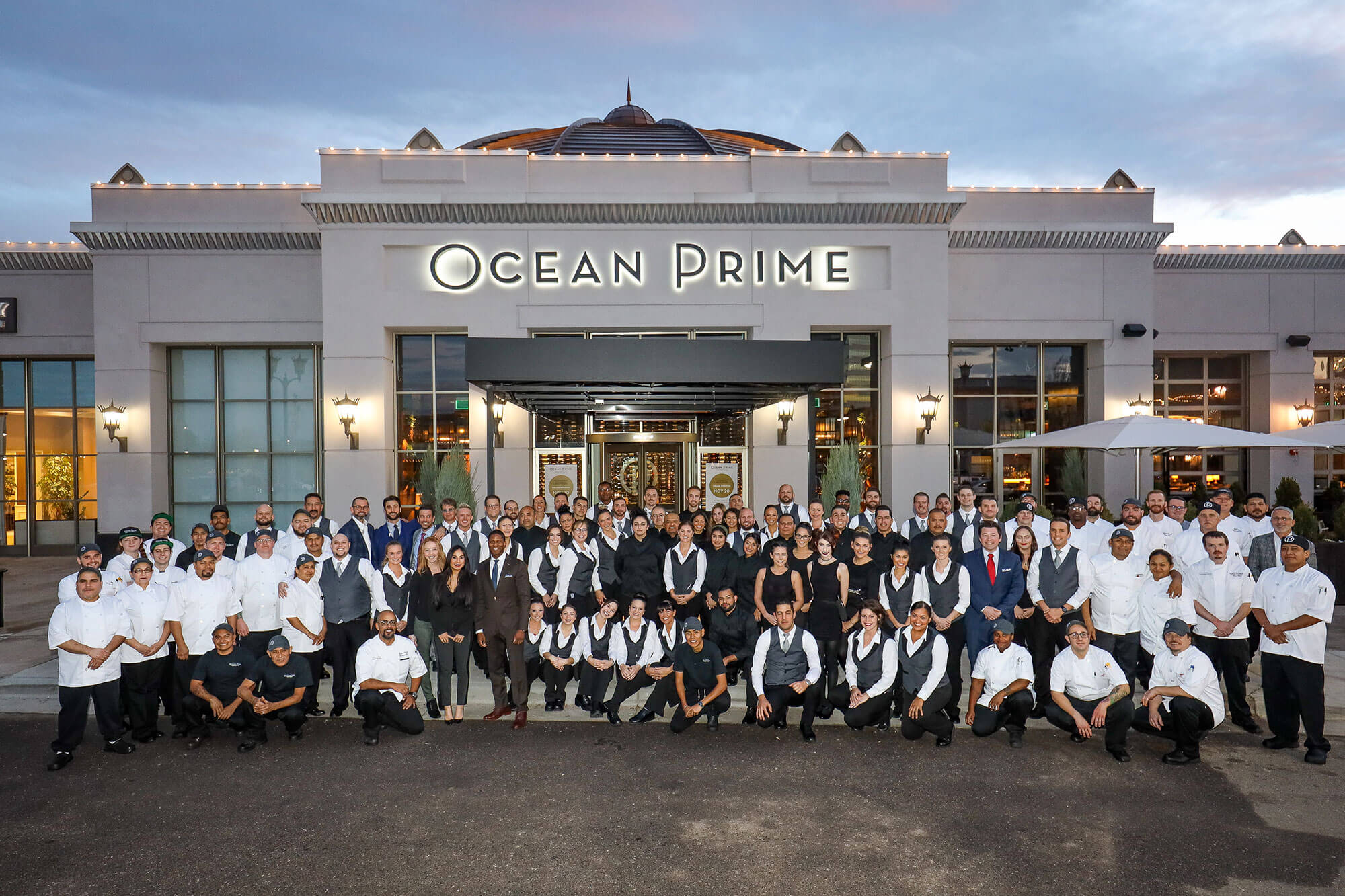 Ocean Prime Denver Tech Center Opening Team