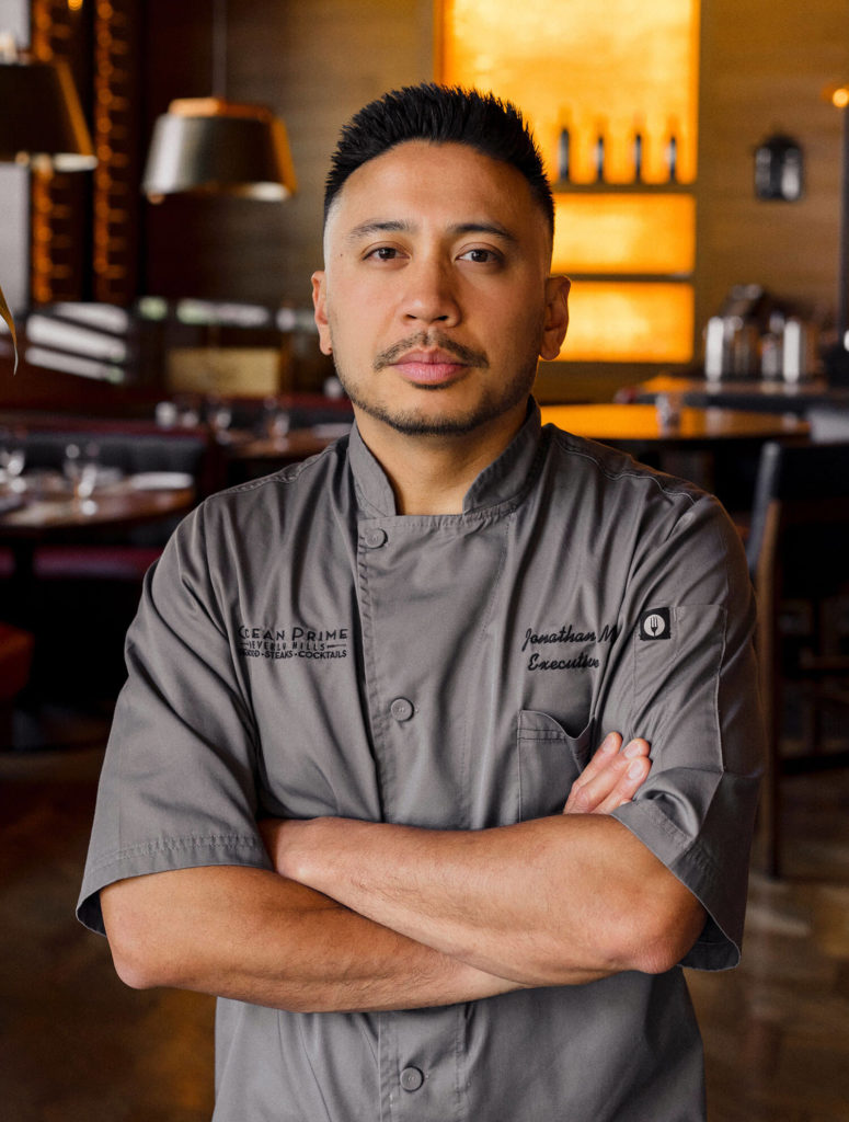 Jonathan Milan photo, the executive chef at ocean prime beverly hills