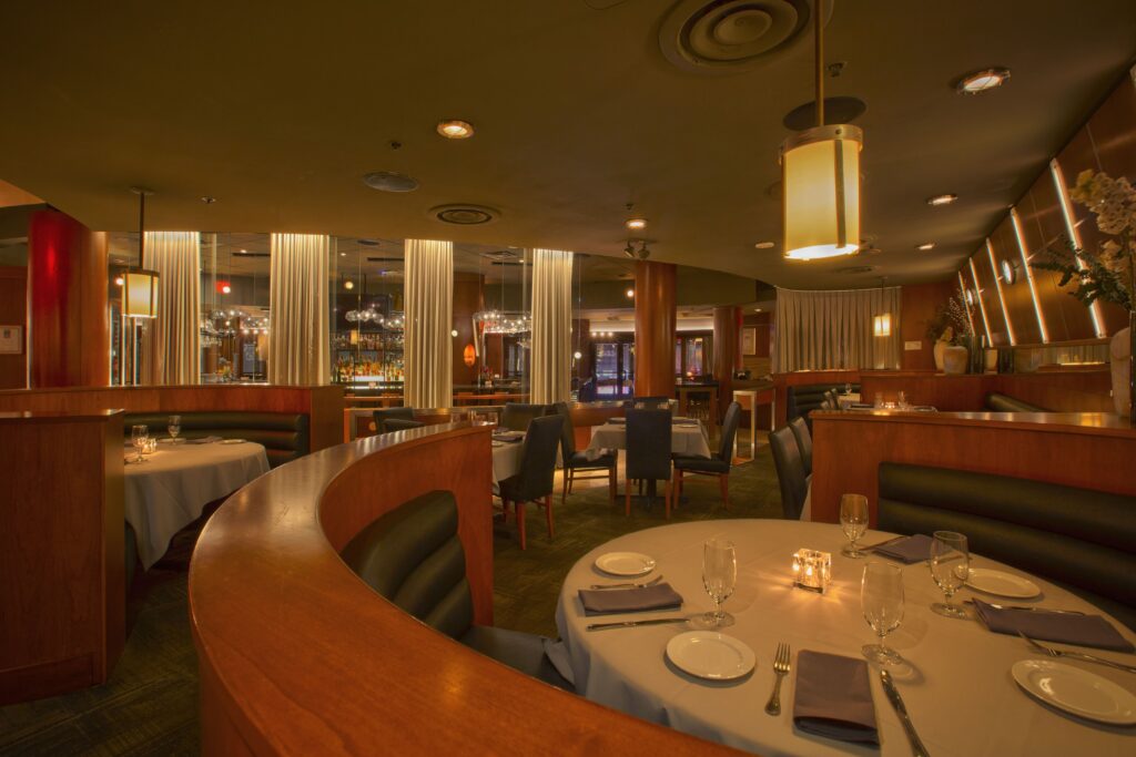 Mitchell's Ocean Club Stage Dining Room View